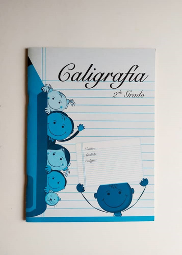Cuaderno De Caligrafía  De Segundo Grado Edit. Salesiana