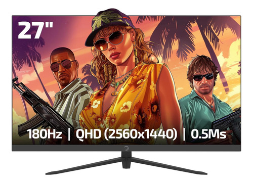 Gamepower Sonic T80 27 Pulgadas 180hz, 2k 2560x1440 Qhd, 0.5