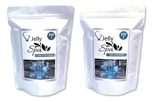 Jelly Spa 2 Pasos 1 Kg. + Diluyente Aroma Forever Man 4