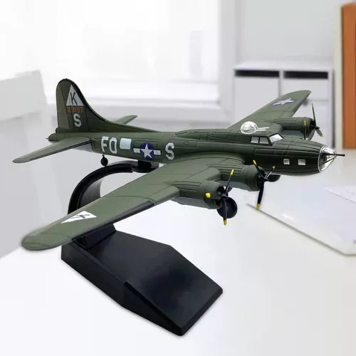 Maqueta De Avión Us B 17 A Escala 1/144 Con Soporte