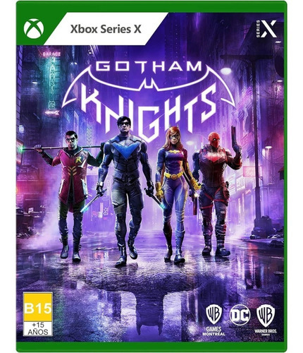 Videojuego Gotham Knights WB Edición Estándar Para Xbox Series X I Xbox One DC Físico