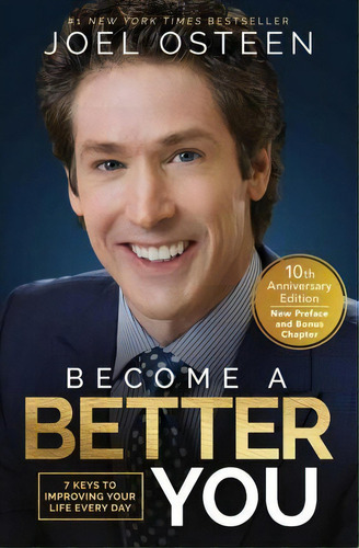 Become A Better You, De Joel Osteen. Editorial Howard Books, Tapa Blanda En Inglés