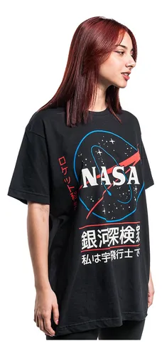 Camiseta logo nasa deals
