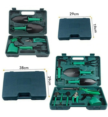 Imagen 7 de 8 de Kit De Jardinería 10 Pzs + Estuche P/ Indoor Outdoor Jardín