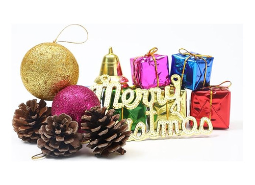 Christmas Tree Decor Set 15 Pcs Ornaments Mini Christmas Foi