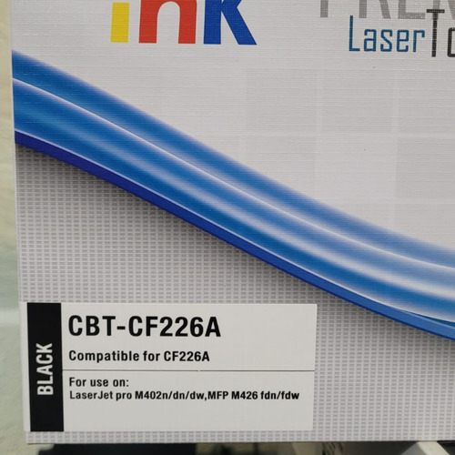 Tóner Star Ink Cf226a Compable H P Laserjet M426dw/m426fdw Tinta Black