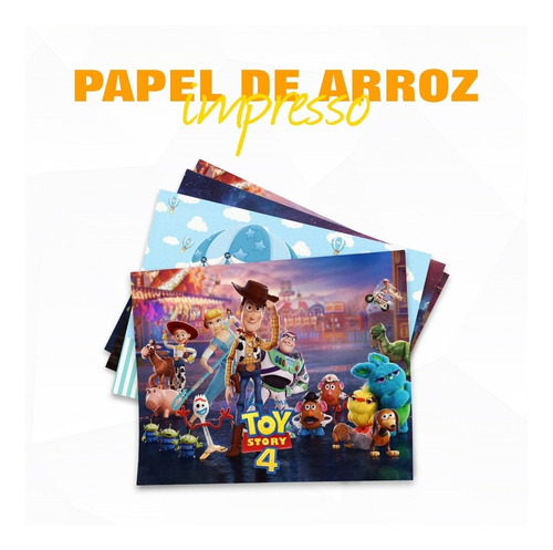 Papel De Arroz A4 Impresso - Várias Estampas - Chat