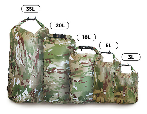 Saco Seco Ligero Dry Bag Con Correas Para Los Hombros Para