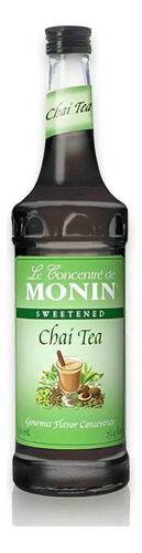 Monin-gourmet Concentrados De Té 750 Ml (vidrio) Chai Tea