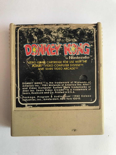 Juego De Atari Donkey Kong