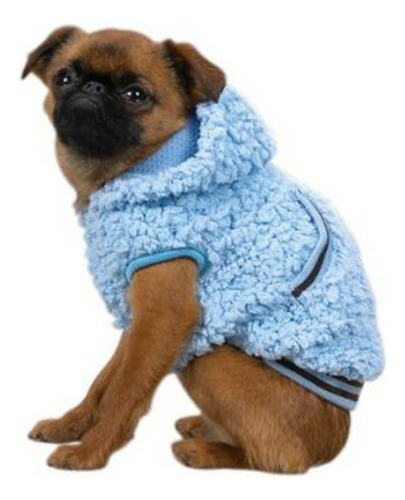 Casual Canine Snowbaby Pet Sweatshirt Hoodie - Blue