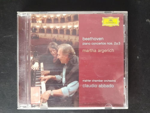 Beethoven. Piano Concertos 2&3. Argerich. Abbado