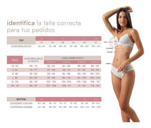 Sostén Balconet Push Up 4481arc