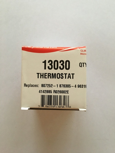 Imagen 4 de 6 de Termostato Mercruiser 140° Chevrolet Ford V6 V8 4.4, 5.0 5.7