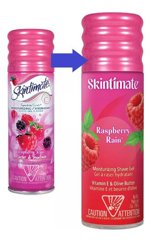 Gel De Afeitar Para Mujer Skintimate X 2 Unidades