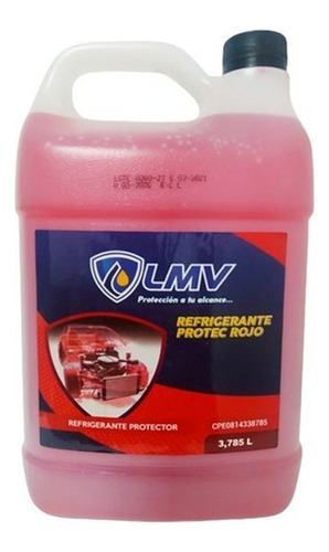 Refrigerante Lmv Protec Rojo Galón