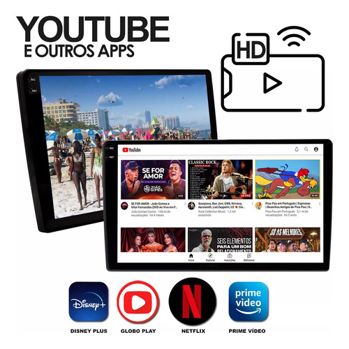 Multimidia Adak Octacore 4+64gb Honda Cr-v + Tv Offline 480p