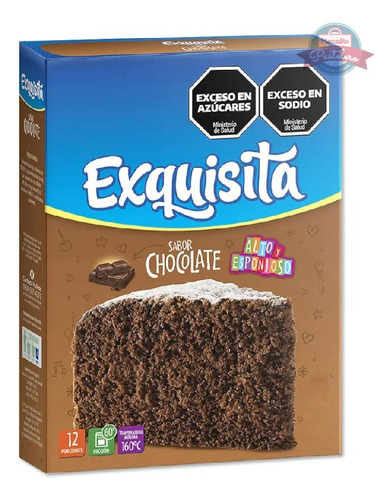 Bizcochuelo De Chocolate X540gr Exquisita