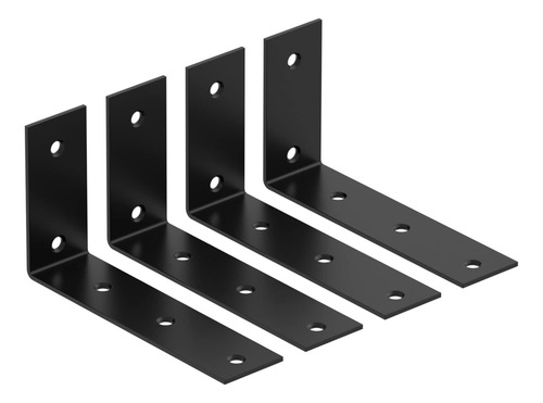Soporte De Estante De Acero Inoxidable 7 Pulgadas 4 Pzs