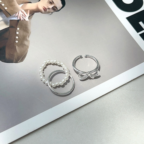 Anillo Con Apertura De Lazo Irregular, 5 Unidades, Anillos P
