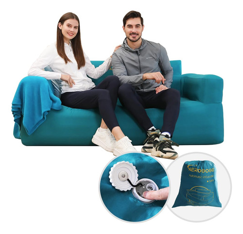 Aerogogo Sofa De Aire Bs2: Sofa Inflable Automatico De Un So