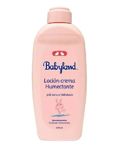 Babyland Loción Crema Humectante 410ml.