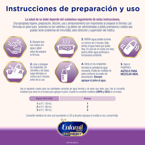 Enfamil Premium Proselect Confort Pro Etapa 1, Lata 375 Grs