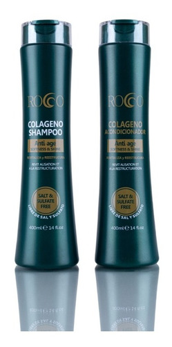 Rocco® Shampoo + Acondicionador Colageno Sin Sal 400ml