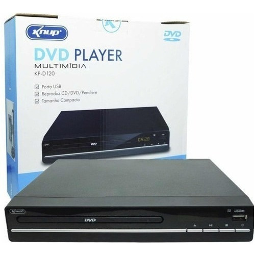 Dvd Player Multimídia Kp-d120