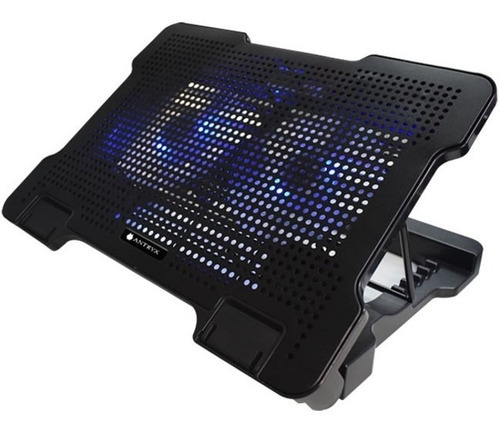 Cooler Para Laptop Antryx Xtreme Air N300 Hasta 15.6'' Negro Color del LED Azul