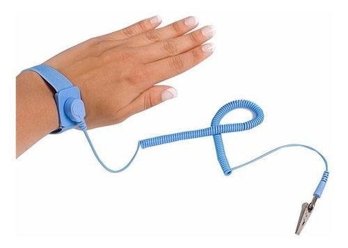 Brazalete Pulsera Manilla Antiestatica Seguridad Electronica