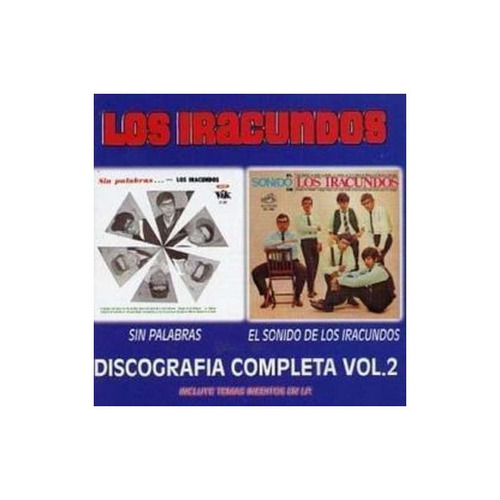 Iracundos Los Discografia Completa Vol 2 Cd Nuevo