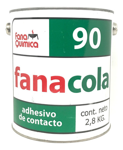 Adhesivo De Contacto Fana 90 Lata 2,8kg. Uso General.