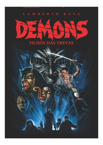 Demons - Filhos Das Trevas - Box Com 2 Dvds + CD - Lamberto Bava - Cards
