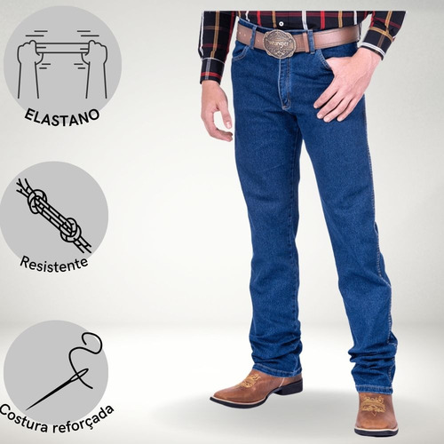 Calça Jeans Wrangler Original Para Usar Com Botina E Texana