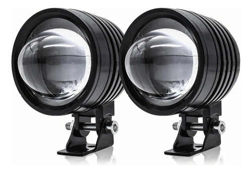 Faros Led Neblineros De 6000lm Para Motocicleta, 2 Piezas