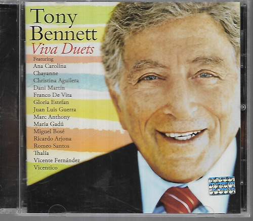 Tony Bennett Album Viva Duets Thalia Bose Vicentico De Vita