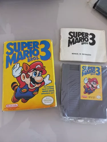 Jogo Super Mario Bros 3 Nintendo 8bits