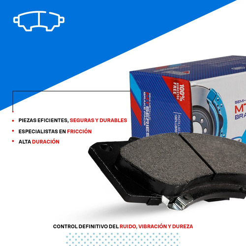 Pastilla De Frenos Ichiban 7824-d923 Para Toyota Matrix