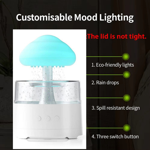 Umidificador De Nuvem De Chuva, Umidificador De Cogumelos, U