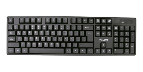 Teclado Usb Silencioso Pc Español Negro Universal