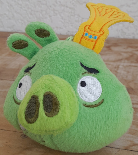 Brinquedo Mc Donalds Angry Birds Porco Rei (Usado)