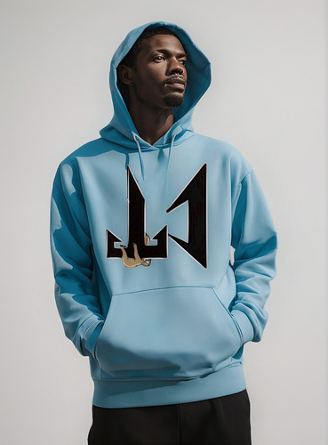 Hoodie Sudadera Ct Invertido Volteado Enfrente Grande Corrid