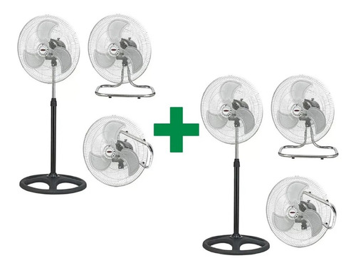 2 Ventiladores 3 En 1 Super Potentes Silenciosos Super Promo