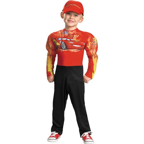 Disfraz Para Niño Rayo Mcqueen Cars 2 Talla Small (4-6)