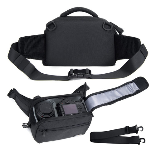 Cwatcun Estuche Para Cmara De Cintura Dslr Slr Bolsa De Homb