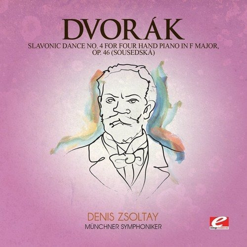 Cd Dvorak Slavonic Dance No. 4 For Four Hand Piano In F...