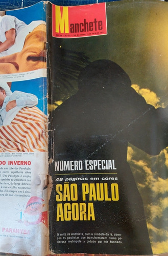 Manchete 692 - 7/65 Carvalho Pinto, Sofia Loren, Especial Sp (Usado)