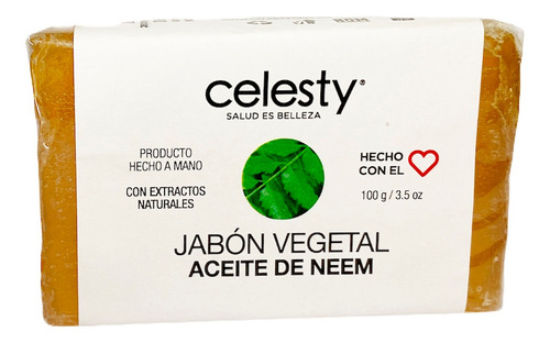 Kit 25 Pzs Jabón Vegetal Aceite De Neem Acne Manchas 100g