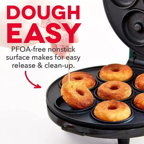 Mini Maquina Hacer Donas Donuts Antiadherente 7 Rosquillas